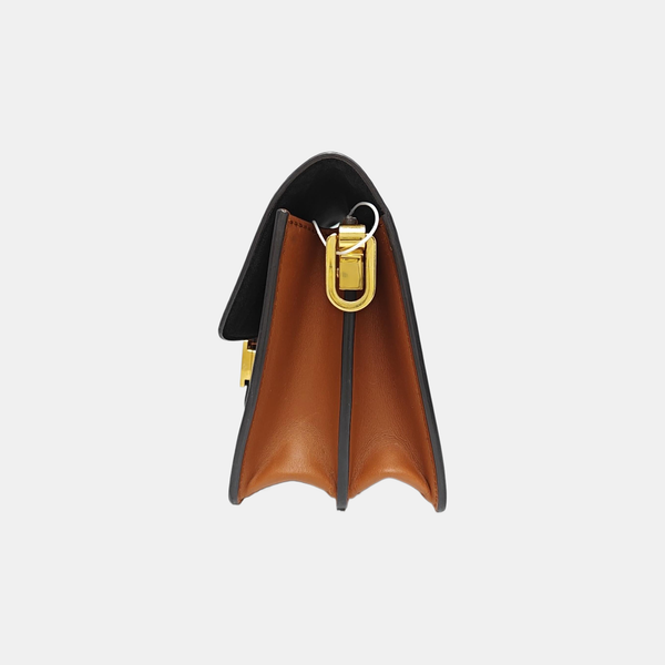 DAUPHINE Mini Monogram Coated Canvas Brown