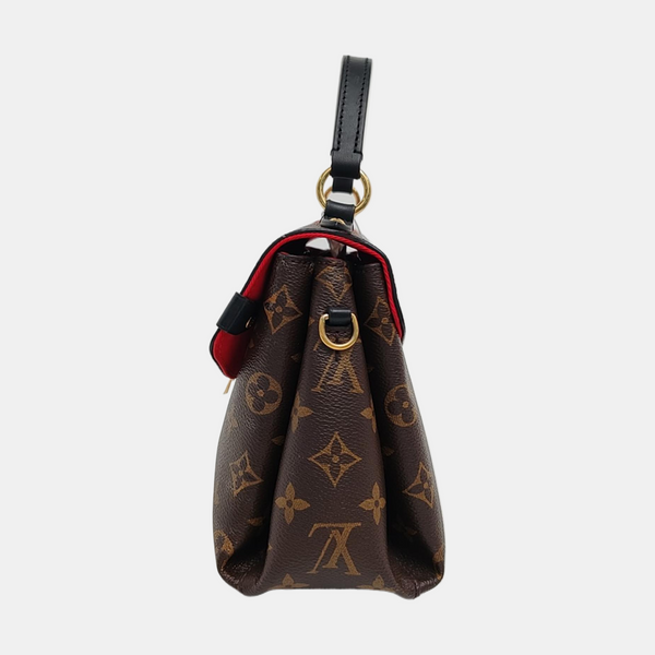 GEORGES BB Monogram Coated Canvas Brown