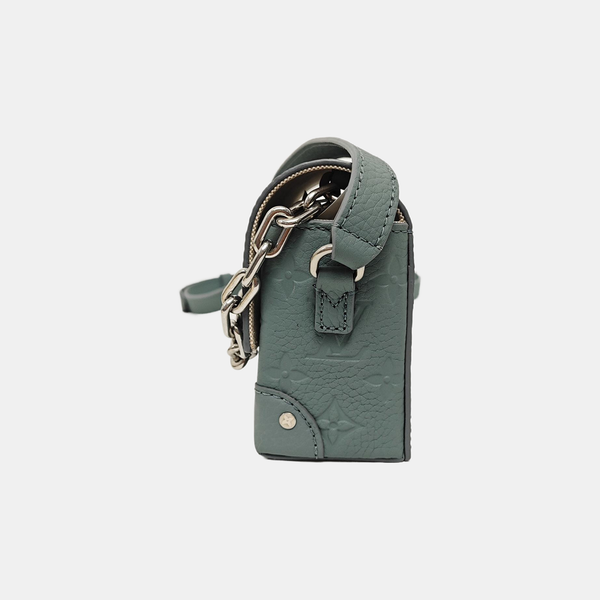 SOFT TRUNK Mini Monogram Calfskin Blue