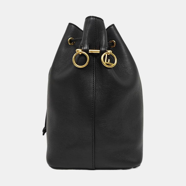 Mon Tresor Small Calfskin Black