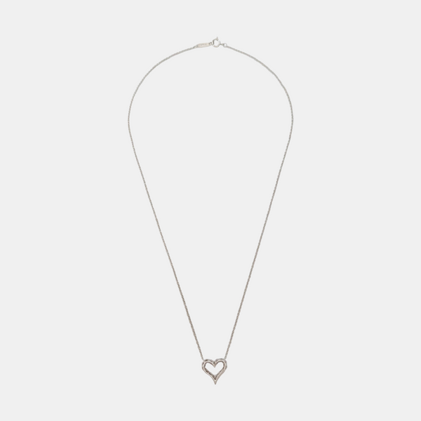 Tiffany Hearts Platinum 950 Silver Necklace
