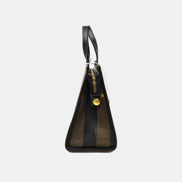 Coated Canvas Shoulder Bag Multicolor