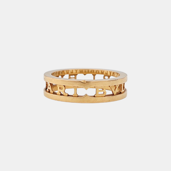 B.ZERO1 18k Rose Gold Ring EU 59