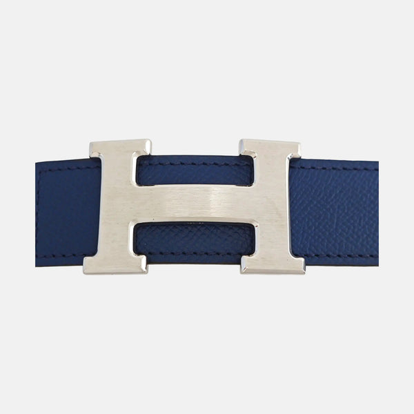 Leather Belt Blue