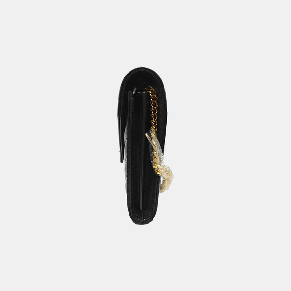 MONOGRAM Medium Chevron Calfskin Black