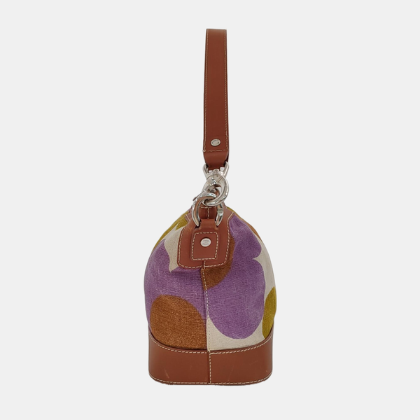 Fabric Shoulder Bag Multicolor