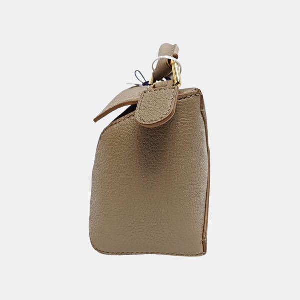 Puzzle Mini Calfskin Beige