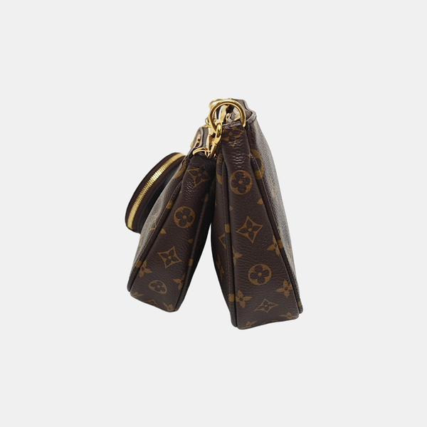 MULTI Monogram Coated Canvas Brown