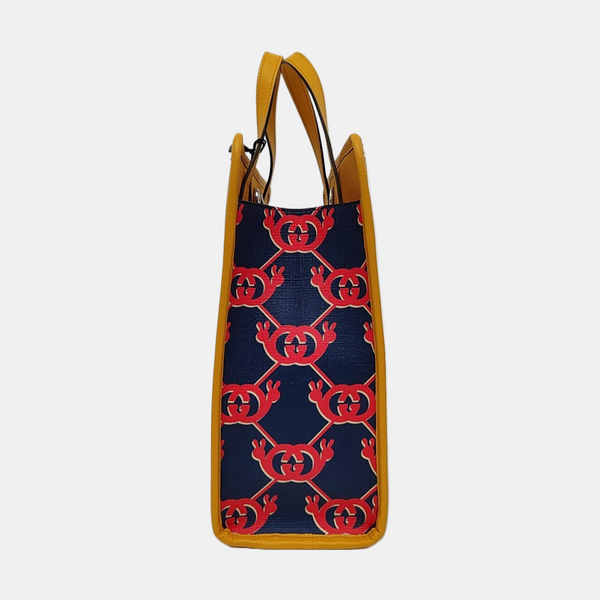 Monogram Coated Canvas Blue