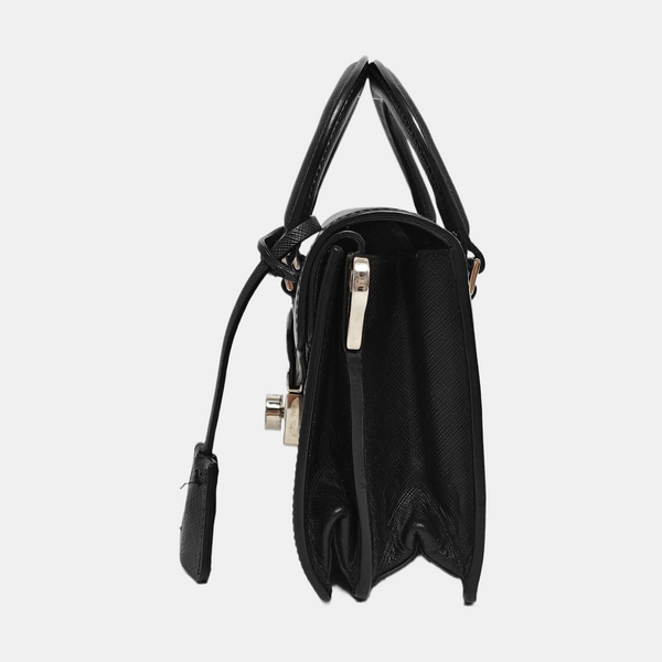Sound Bag Piel Saffiano Piel Saffiano Negra