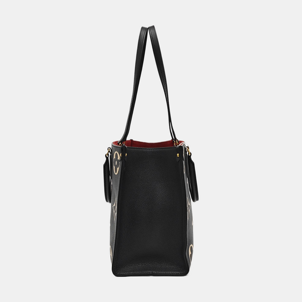 ONTHEGO MM Monogram Calfskin Black