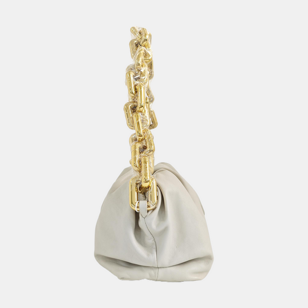 The Pouch Mini Calfskin White