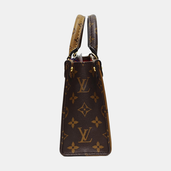 ONTHEGO BB Monogram Coated Canvas Brown