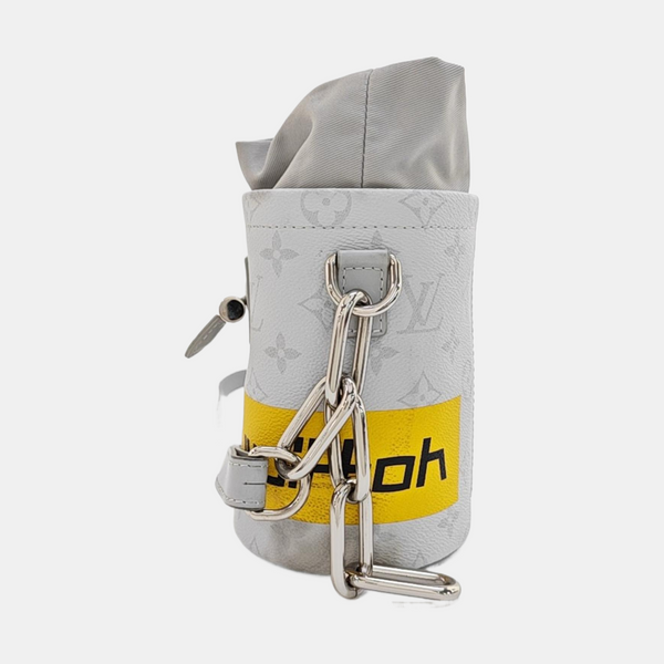 CHALK Monogram Coated Canvas Gray