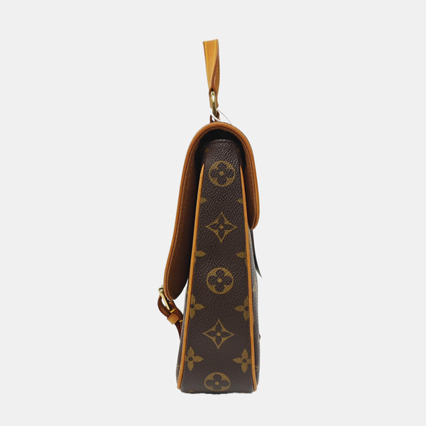 MARELLE SAC À DOS Monogram Coated Canvas Brown