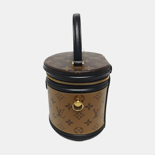 CANNES PM Monogram Coated Canvas Brown