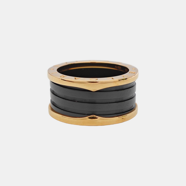 B.ZERO1 18k Rose Gold Ring EU 61
