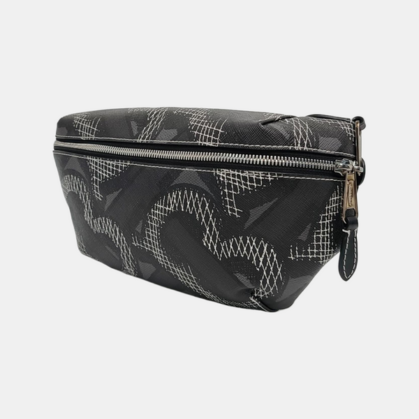 Sonny Medium Coated Canvas Gray