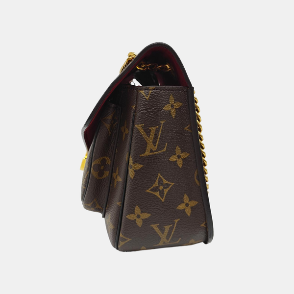 PASSY Monogram Coated Canvas Brown