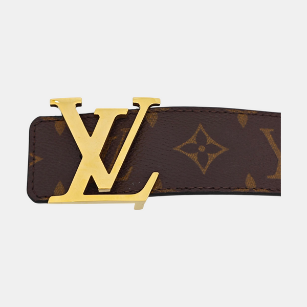 Coated Canvas Belt Brown