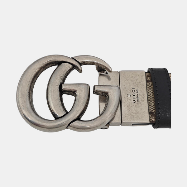 Leather Belt Beige