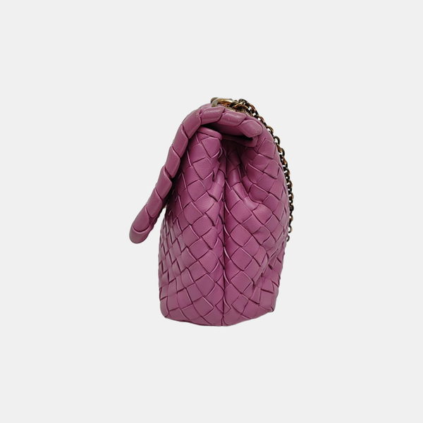 Authenticated pre-owned Olimpia Lambskin Purple - Shoulder Bag at Looply