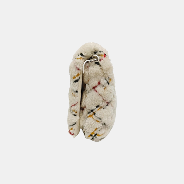 Fabric Shoulder Bag White