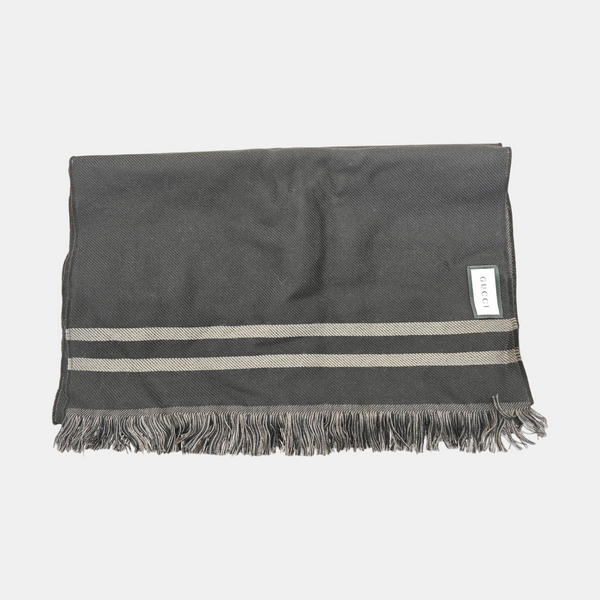 Wool Scarf Black
