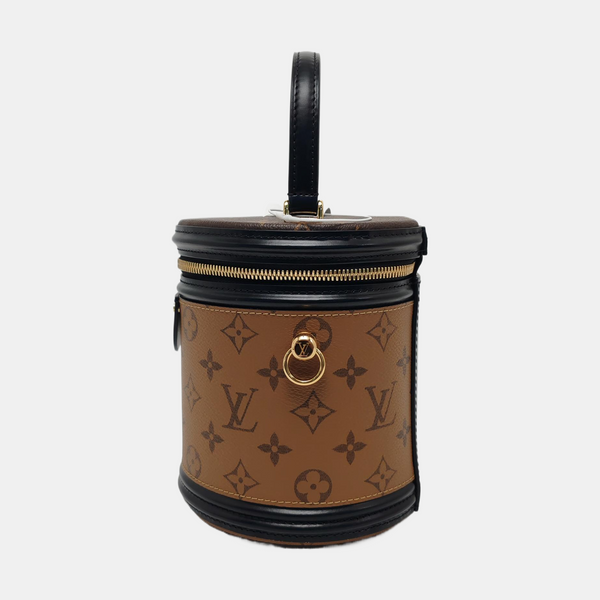 CANNES PM Monogram Coated Canvas Brown