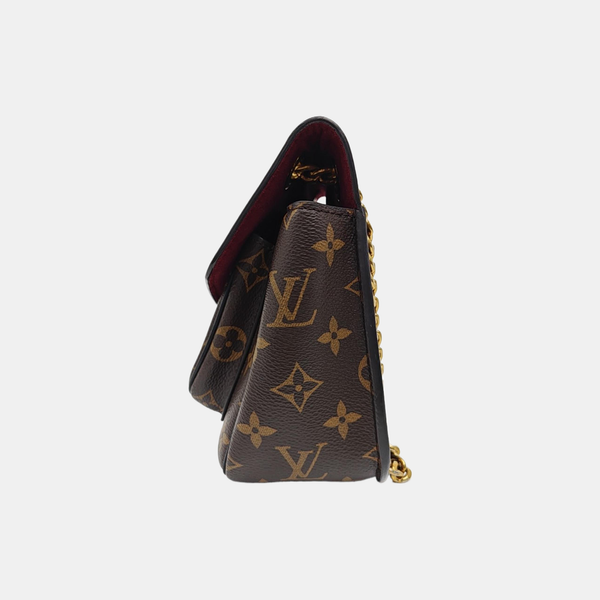 PASSY Monogram Coated Canvas Brown