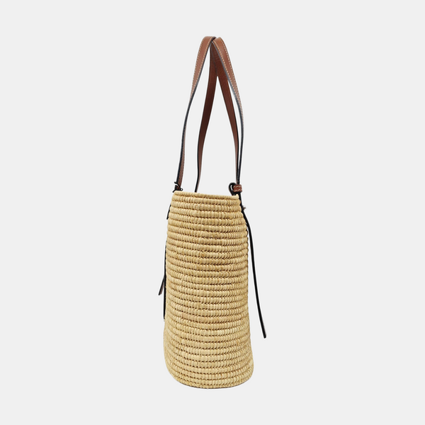 Basket Small Straw Beige