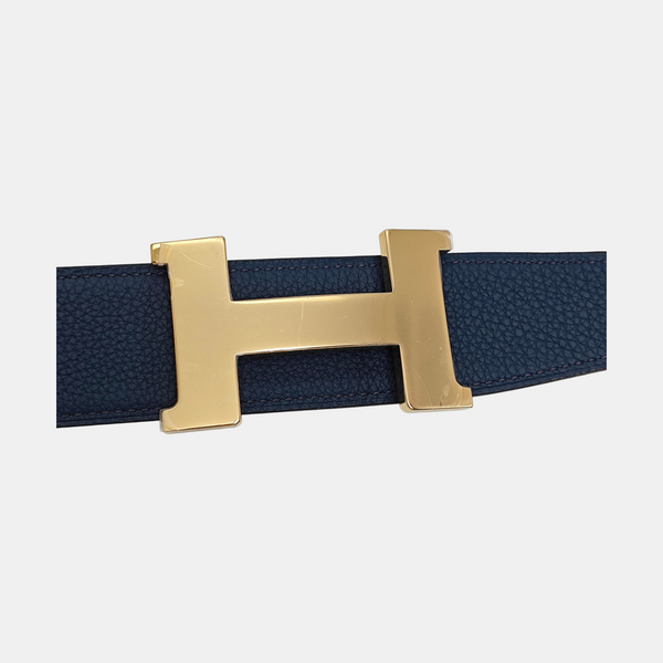 Leather Belt Blue
