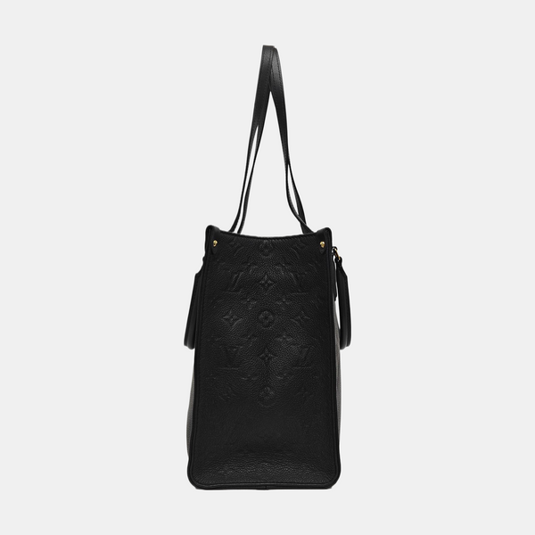 ONTHEGO MM Monogram Calfskin Black