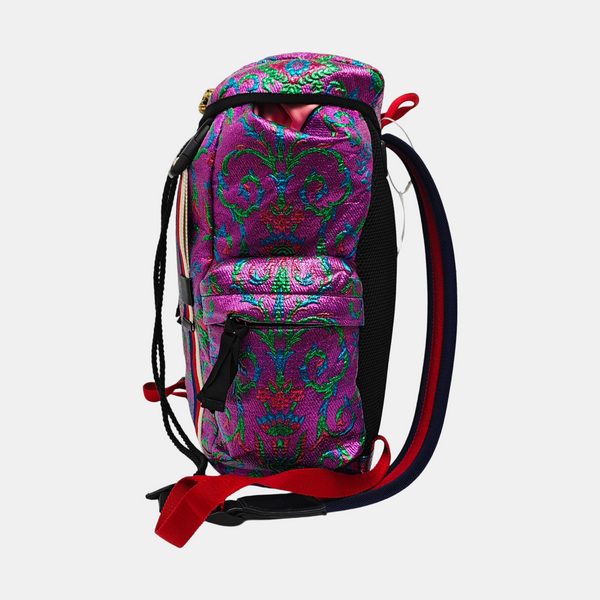 Fabric Backpack Purple