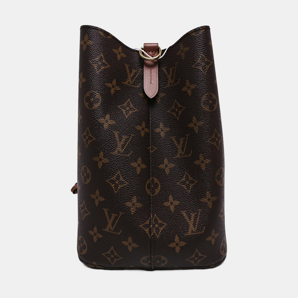 NÉONOÉ MM Monogram Coated Canvas Brown