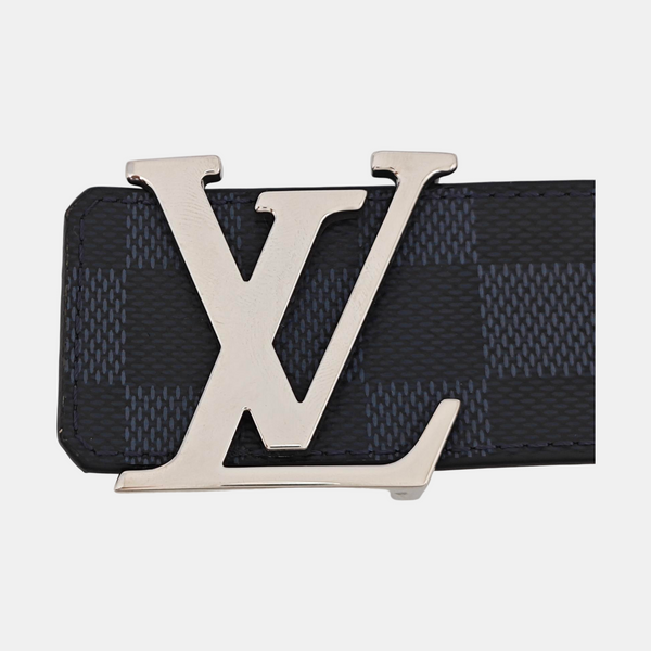 Coated Canvas Belt Blue