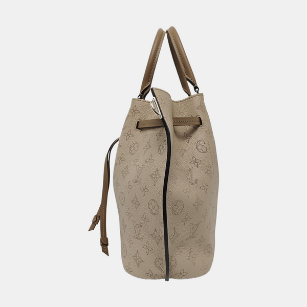 GIROLATA GM Monogram Calfskin Gray
