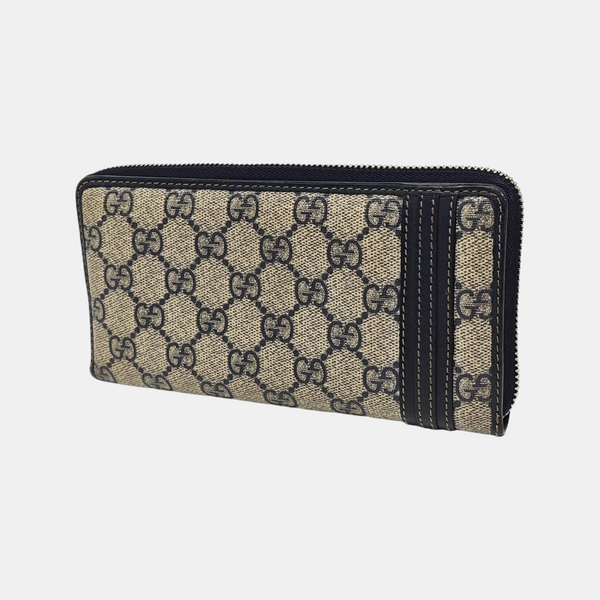 Monogram Coated Canvas Wallet Beige