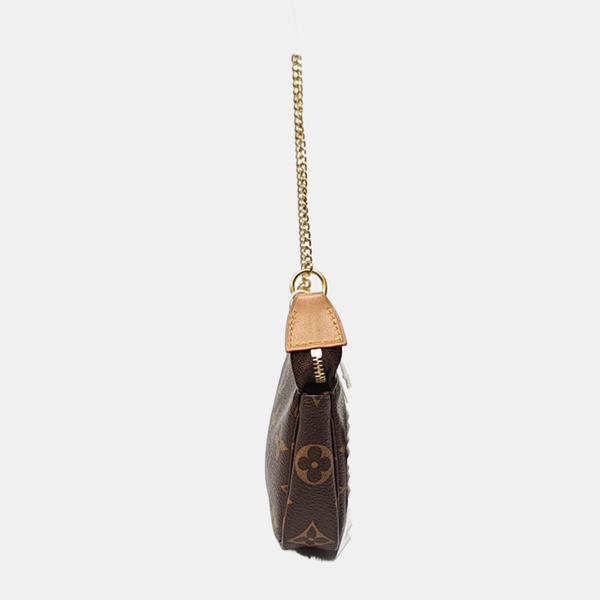 ACCESSOIRES Mini Monogram Coated Canvas Brown