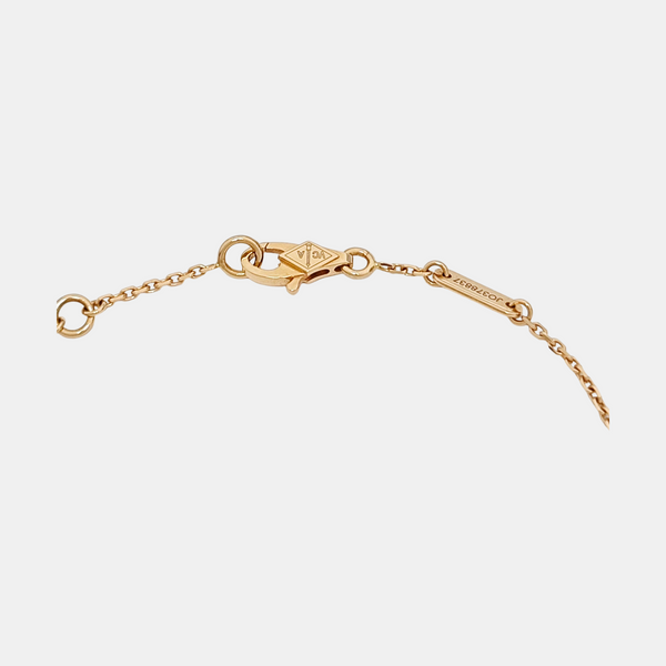 Sweet Alhambra 18k Rose Gold Bracelet