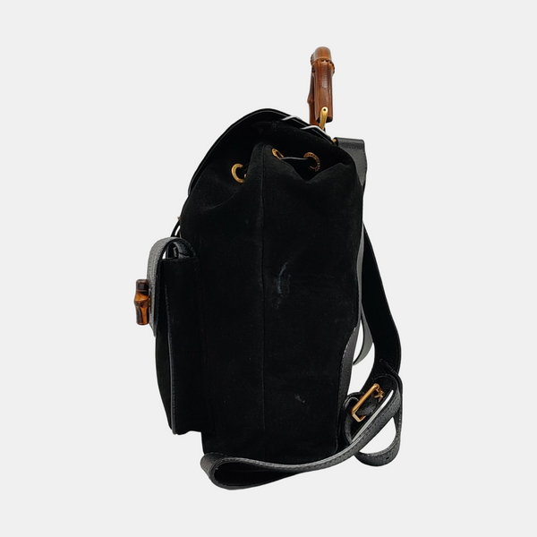 Authenticated pre-owned Bamboo 1947 Suede Black - Backpack at Looply