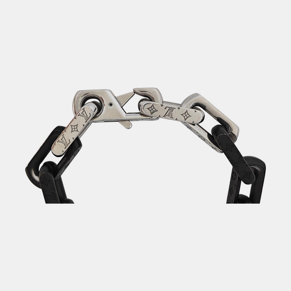 MONOGRAM CHAIN Metal Silver Bracelet