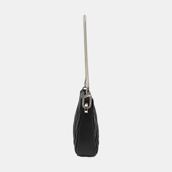 Matelassé Quilted Lambskin Black