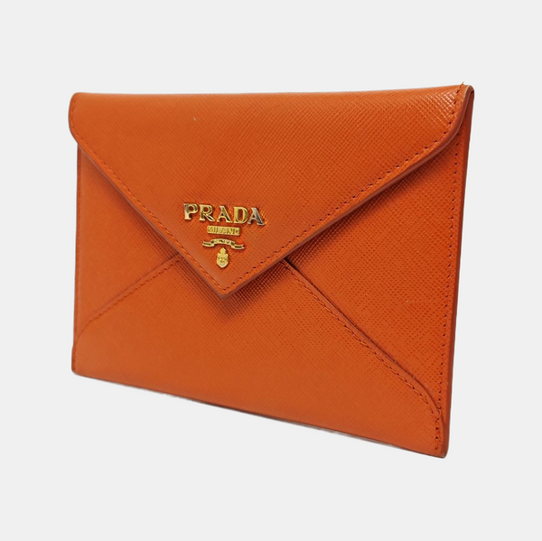 Calfskin Wallet Orange