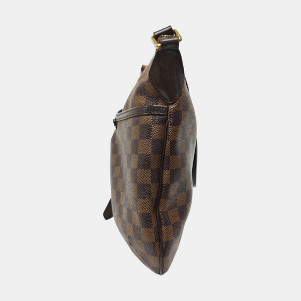 BLOOMSBURY PM Damier Ebene Coated Canvas Brown