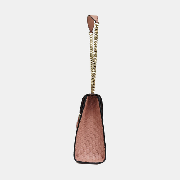 Emily Chain Monogram Calfskin Pink