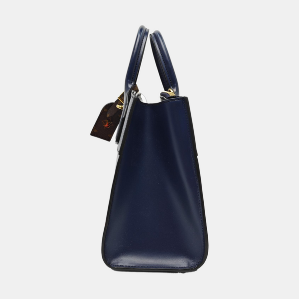 CITY STEAMER PM Quilted Calfskin Blue