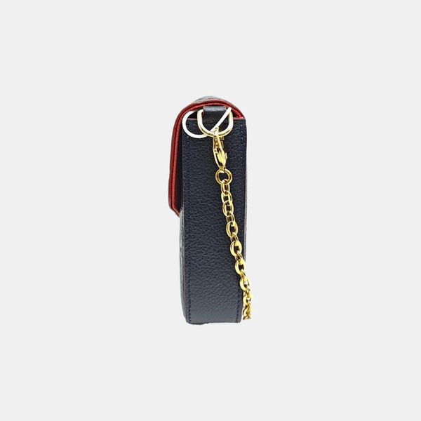 FÉLICIE Monogram Calfskin Blue