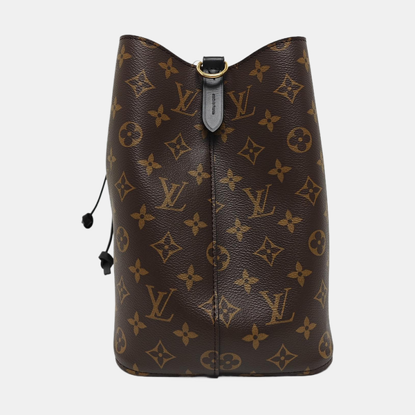 NÉONOÉ MM Monogram Coated Canvas Brown
