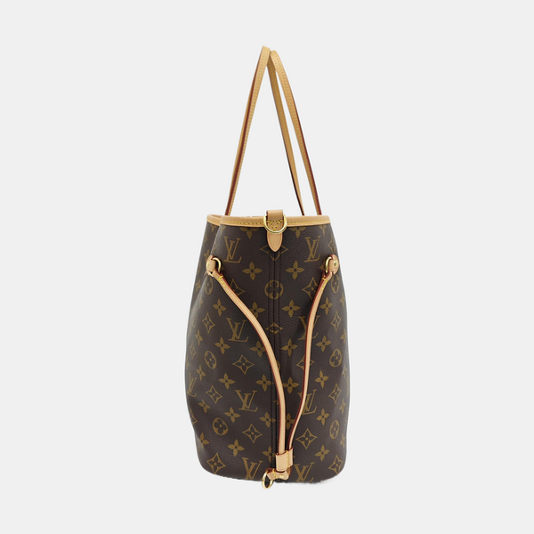NEVERFULL INSIDE OUT MM Monogram Fabric Red